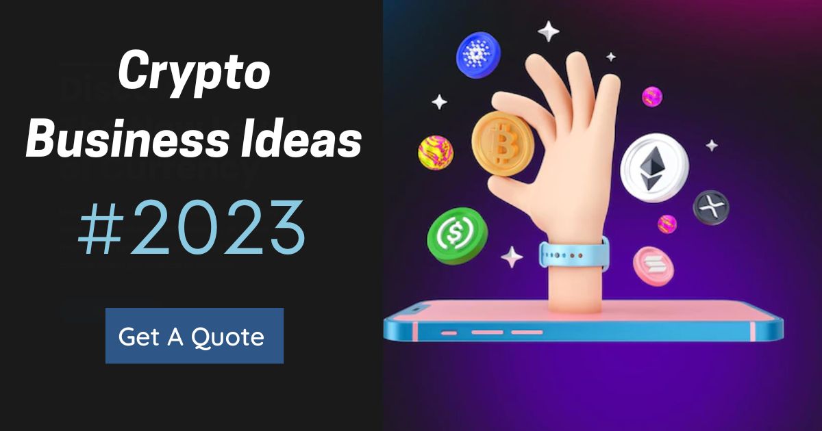cryptocurrency business ideas services